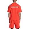 Camiseta con logo y corte regular «Bright Red» 612965TMVF43168