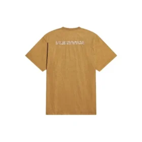 Camiseta con logotipo, corte mediano, «Beige» 612966TLVB39504