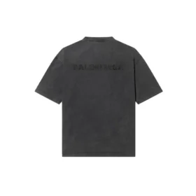Camiseta con logotipo, corte mediano, «Gris» 612966TLVB91146