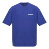 Camiseta con logotipo, corte mediano «Indigo» 612966TLVB34388