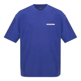 Camiseta con logotipo, corte mediano «Indigo» 612966TLVB34388