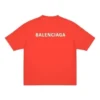 Camiseta con logotipo, corte mediano «Rojo brillante» 612966TMVF43168