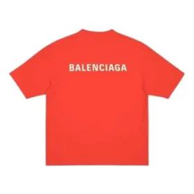 Camiseta con logotipo, corte mediano «Rojo brillante» 612966TMVF43168