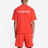 Camiseta con logotipo, corte mediano «Rojo brillante» 612966TMVF43168