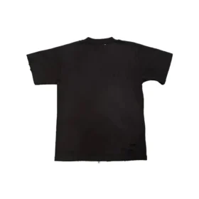Camiseta con logotipo difuminado «Negro azul» 661705TKVD51070