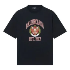 Camiseta con logotipo Est.1917 Crest «Negro» 670943TLV891076