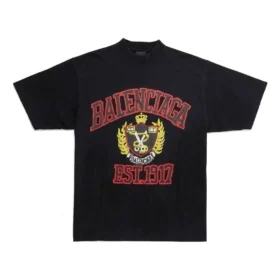 Camiseta con logotipo «Est. 1917 Crest» «Negro» 739784TOVK11055