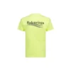 Camiseta con logotipo impreso, cuello redondo, amarilla 612964TJVF77110