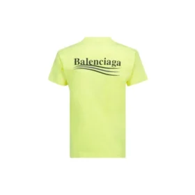 Camiseta con logotipo impreso, cuello redondo, amarilla 612964TJVF77110