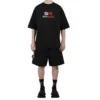 Camiseta con logotipo para gimnasio «Negro» 620969TIVD51000