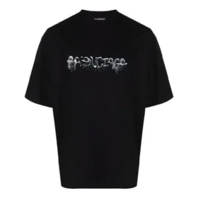 Camiseta con logotipo Slime, corte mediano «Negro» 612966TLVF11069