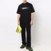 Camiseta con logotipo Slime, corte mediano «Negro» 612966TLVF11069