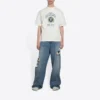 Camiseta con logotipo Varsity, corte mediano «Blanco» 612966TLV891375