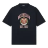 Camiseta con logotipo Varsity, corte mediano «Negro» 612966TLV891076