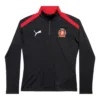 Camiseta con media cremallera de Balenciaga x Puma «Negro Rojo» 846996TTVB11076