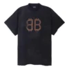Camiseta Crypto Oversized «Black Faded» 739028TOVN81055
