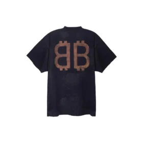 Camiseta Crypto Oversized «Black Faded» 739028TOVN81055