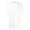 Camiseta de algodón con estampado de logo pequeño «Blanco» 556151TYK289000