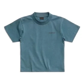 Camiseta de algodón con logo «Blue» 681864TOVK74005