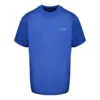 Camiseta de algodón con logo pequeño «Azul» 556150TBV438077