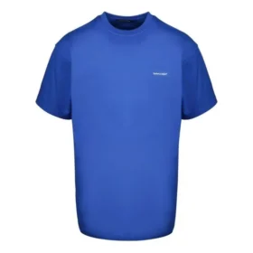 Camiseta de algodón con logo pequeño «Azul» 556150TBV438077