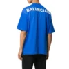 Camiseta de algodón con logotipo en la espalda «Azul» 570805THV808077