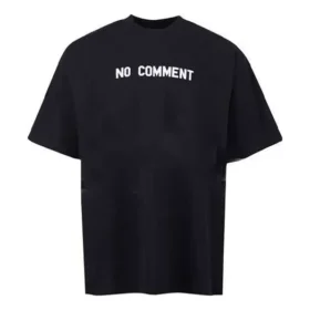 Camiseta de algodón «Navy» sin comentarios 684155TLVG33967