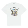 Camiseta de algodón oversize Balenciaga x LOS SIMPSONS «Blanco» 676589TLVG70901