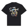 Camiseta de algodón oversize Balenciaga x LOS SIMPSONS «Negro» 676589TLVG71000