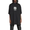 Camiseta de algodón oversize Pride 22 «Black White» 694576TMVO21070