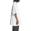 Camiseta de algodón oversize Pride 22 «Blanco Negro» 694576TMVO20904