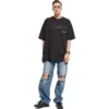 Camiseta de Balenciaga con diseño dibujado a mano, talle grande, «Negro» 641675TOVO51070