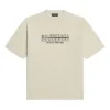 Camiseta de corte mediano Retail Therapy «Ivory Black» 612966TLVB19054