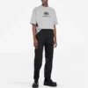 Camiseta de corte regular BB de tejido entrelazado «Gris» 578139TGV751300