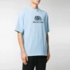 Camiseta de corte regular BB de tejido entrelazado «Light Blue» 578139TGV755840