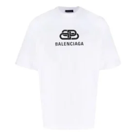 Camiseta de corte regular con tejido entrelazado BB «Blanco» 578139TEV489044