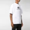 Camiseta de corte regular con tejido entrelazado BB «Blanco» 578139TEV489044