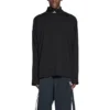 Camiseta de cuello alto y manga larga Balenciaga x adidas «Negro» 724591TNVP81070