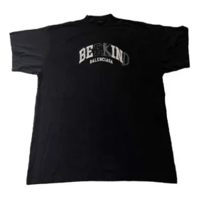 Camiseta de cuello redondo BE KIND «Negro» 739028TPVD51569