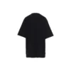 Camiseta de cuello redondo con estampado, color negro 620941TIVD51000