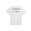 Camiseta de cuello redondo con logotipo de la colección SS21, gris 612965THV841167