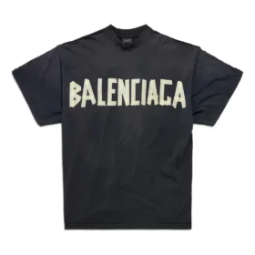 Camiseta de doble frente «Washed Black» 791615TQVQ61021