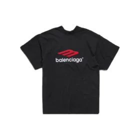 Camiseta de doble frente «Washed Black» 791615TQVQ61021