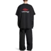 Camiseta de doble frente «Washed Black» 791615TQVQ61021