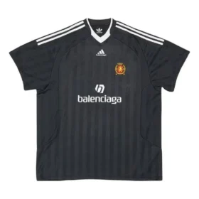 Camiseta de fútbol oversize Balenciaga x adidas «Negro» 723663TNV131000