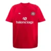 Camiseta de fútbol oversize «Rojo y blanco» 641658TJV516540