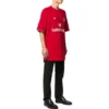 Camiseta de fútbol oversize «Rojo y blanco» 641658TJV516540