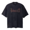 Camiseta de Heavy Metal, talla grande, «Black Faded» 744439TOVE11055