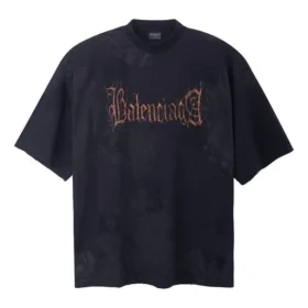 Camiseta de Heavy Metal, talla grande, «Black Faded» 744439TOVE11055