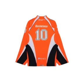 Camiseta de hockey de manga larga con paneles «Orange» 657105TKV247074